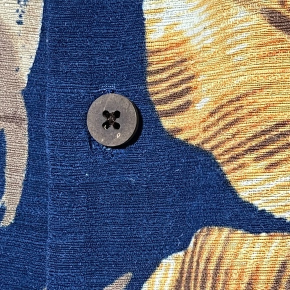 Caribbean Silk 100% Silk Hawaiian Camp Shirt Tropical Beach Vacation - Picture 5 of 13